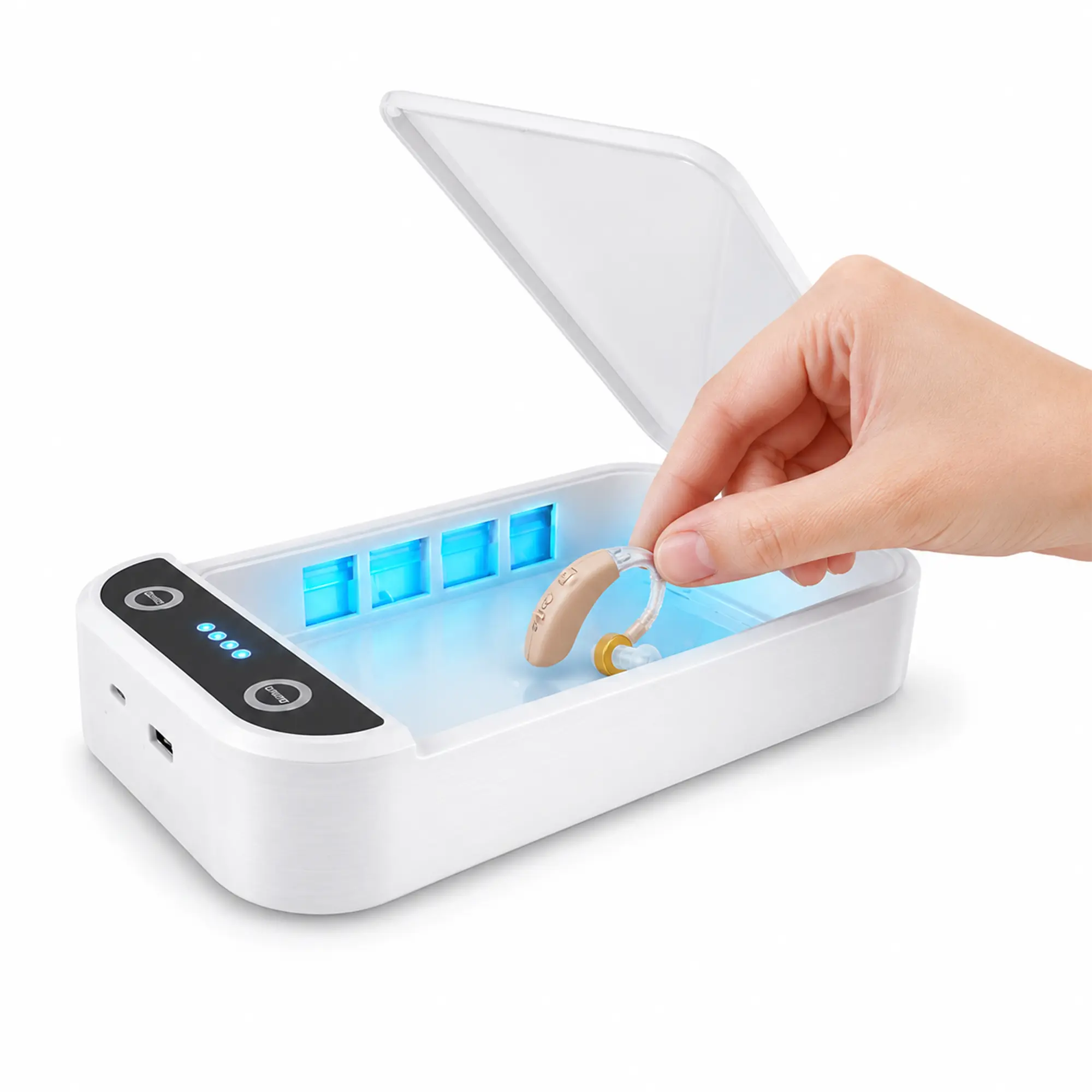 Máy khử khuẩn UV vệ sinh tai nghe