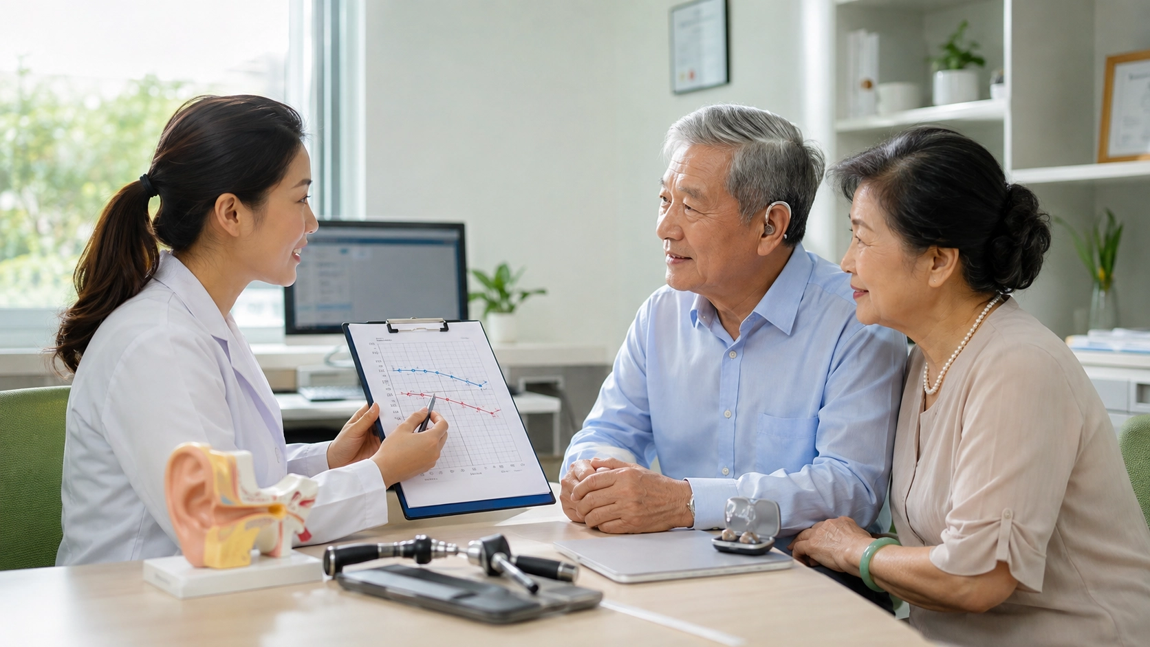 Dấu hiệu cần kiểm tra thính lực để lựa chọn máy trợ thính phù hợp