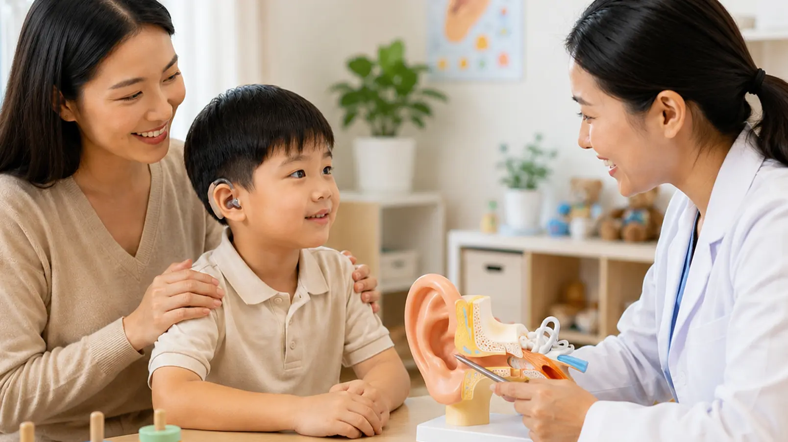 Máy Trợ Thính Cho Trẻ Em: Giải Pháp Can Thiệp Sớm Điếc Bẩm Sinh