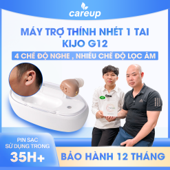 Máy Trợ Thính Nhét Một Tai KIJO G12 – Nhỏ Gọn - Tinh Tế - Nghe Rõ Từng Âm Thanh